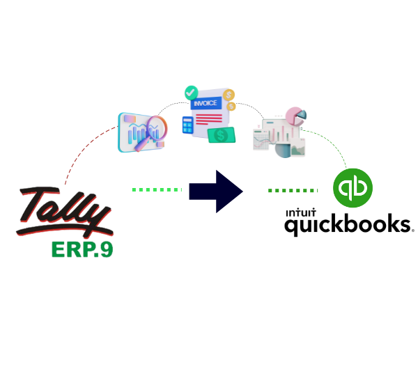 Tally erp 9 to QuickBooks Online Migration Service